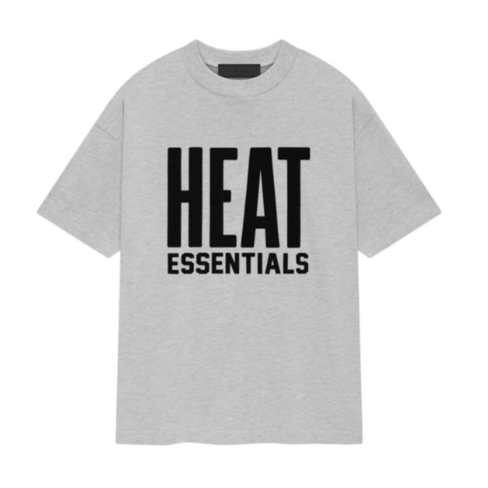 Essentials x NBA Heat Light Grey Tee ss25